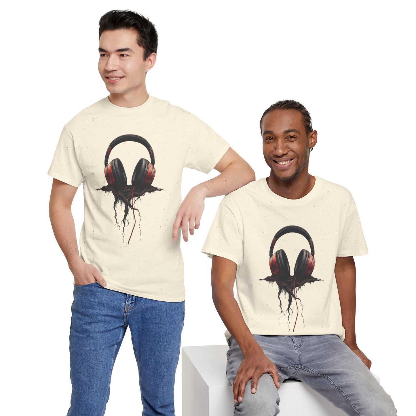 Rooted in Sound Headphones T-Shirt