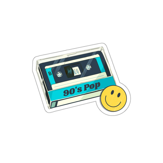 90's Pop Cassette Sticker