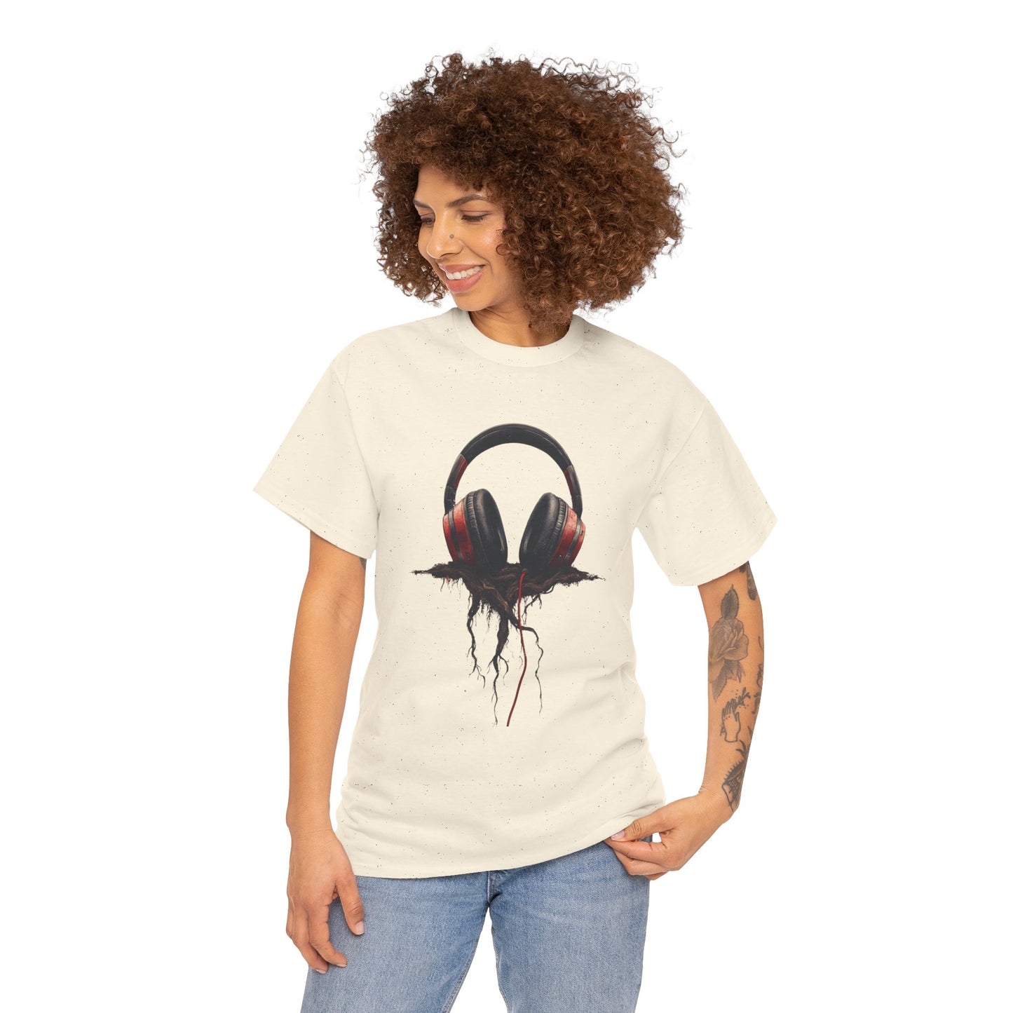 Rooted in Sound Headphones T-Shirt