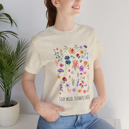 Stay Wild, Flower Child Tee