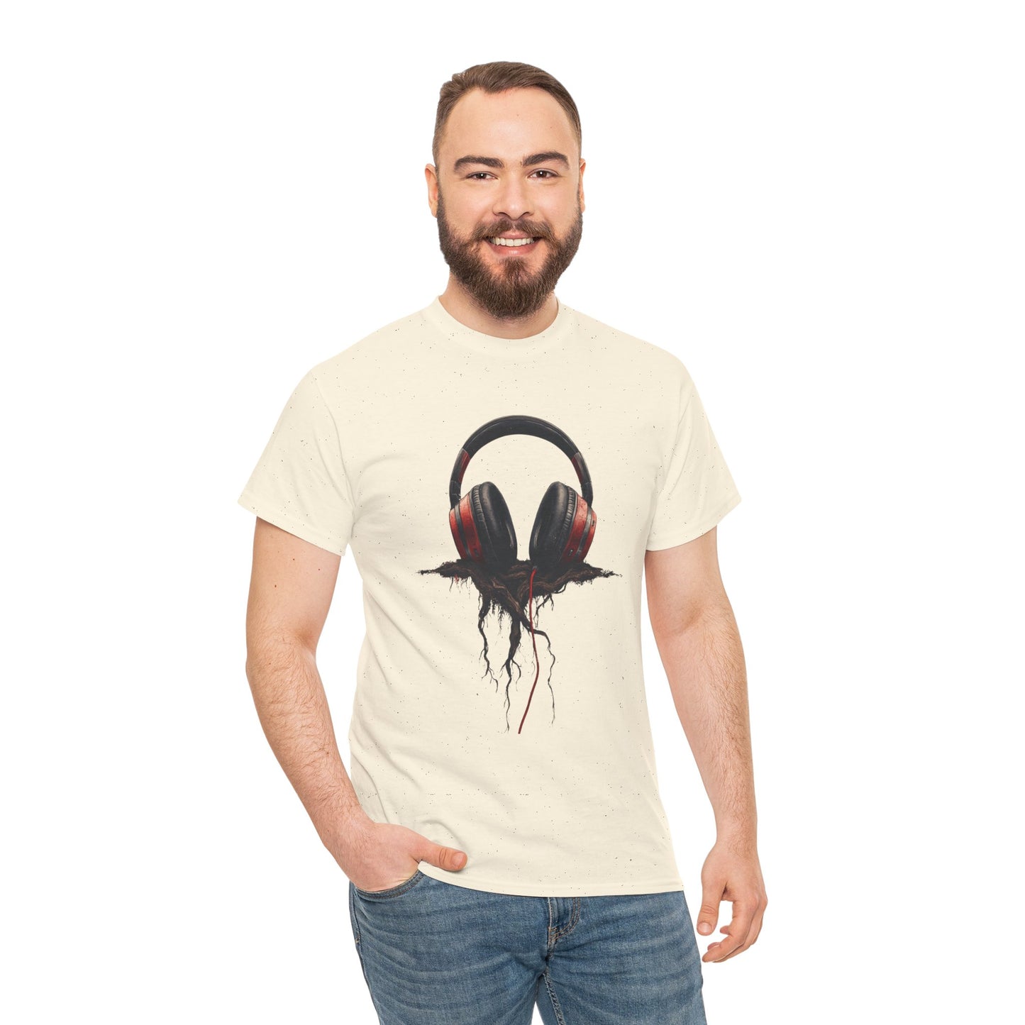 Rooted in Sound Headphones T-Shirt