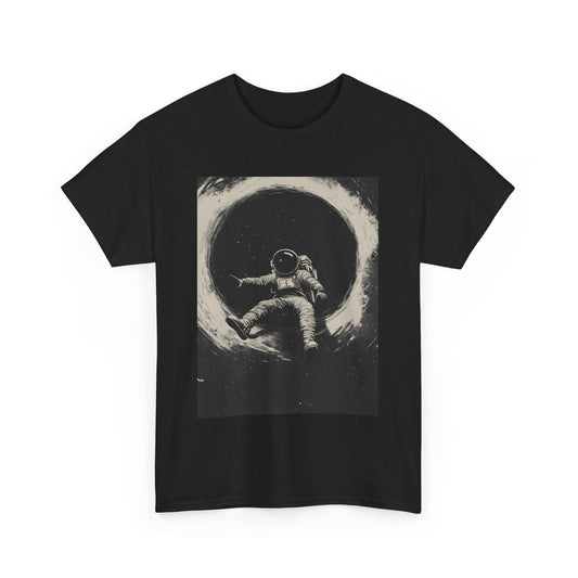 Astronaut Falling into Blackhole Tee